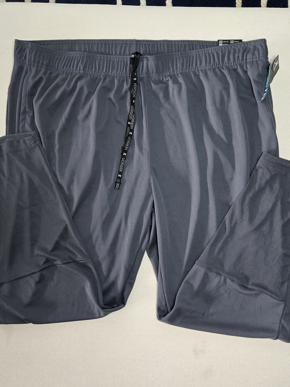 Xersion 3XL Mens Joggers Sweatpants Pants Black NEW with TAGS Regular Fit